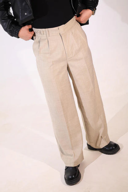 Beige Tailor Pants