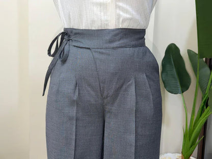 Dark Gray Darted Pants