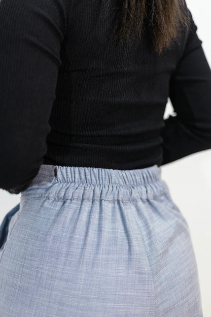 Light Gray Darted Pants