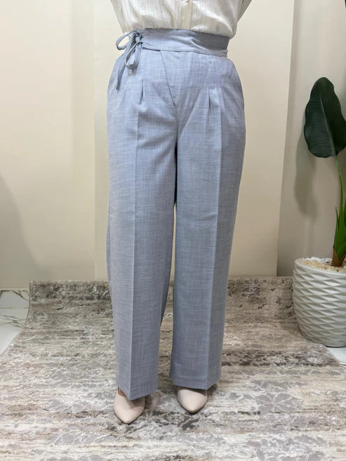 Light Gray Darted Pants