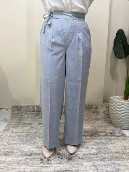 Light Gray Darted Pants