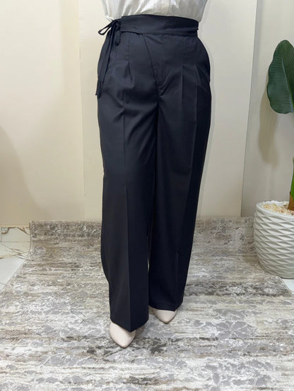 Black Darted Pants