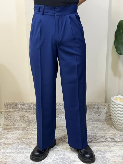 Navy Tailor Pants
