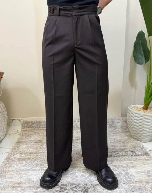 Brown Tailor Pants