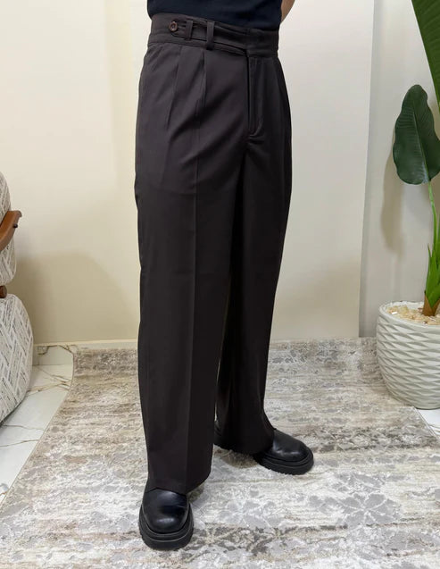Brown Tailor Pants