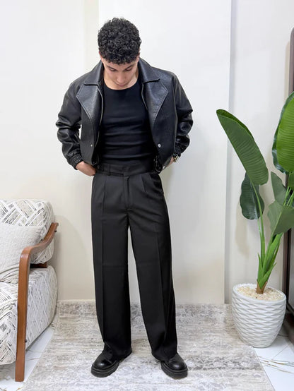 Black Tailor Pants