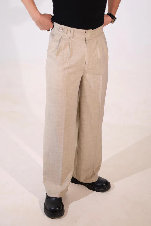 Beige Tailor Pants